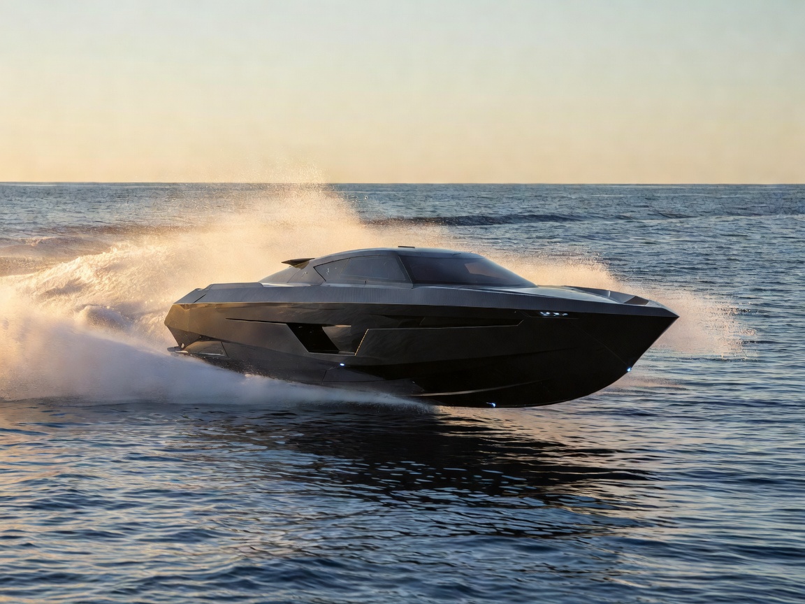 Circuit V-45 Stealth Interceptor Sports Yacht