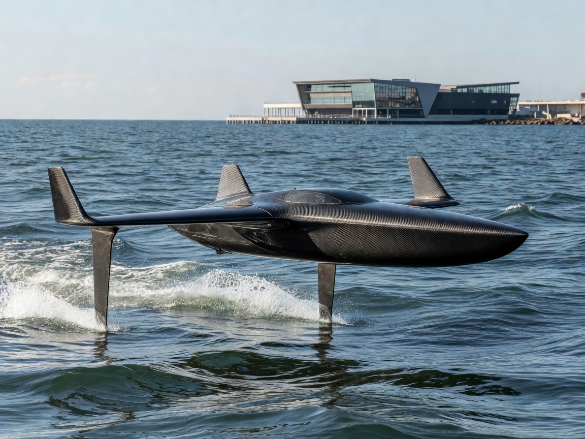 Hydrofoil aerodynamics high speed yacht research
